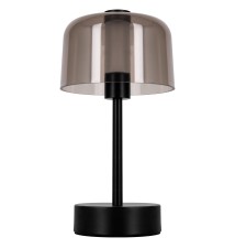 Lampa stołowa LED Kampi 3CCT akumulator czarna | LVT
