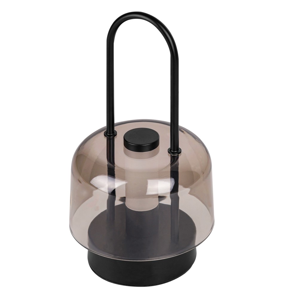 Lampa stołowa LED Kampi 2w1 3CCT akumulator czarna | LVT