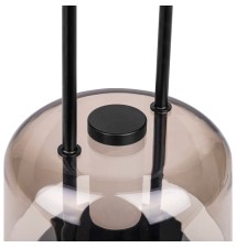 Kampi 2-in-1 3CCT LED Table Lamp, Rechargeable, Black | LVT