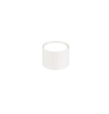 GX53 Tessa Round White Surface-Mounted Light Fixture | LVT