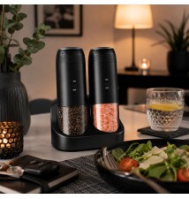 Electric Pepper and Salt Grinder, Aku Gravi - 2-Pack | LVT