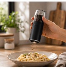 Electric Gravity-Fed Pepper and Salt Grinder | LVT