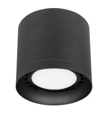 AR111 Round Surface-Mounted Light Fixture, 110x118, IP20, Black | LVT