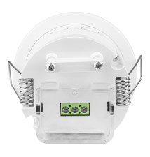 Czujnik ruchu mikrofalowy cz. obecności podtynkowy