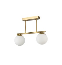 Żyrandol LED E27 Bali-12 38cm x2 złoty