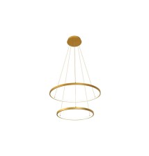 Żyrandol LED Galaxis Lynx 40/60cm 64W złoty | LVT