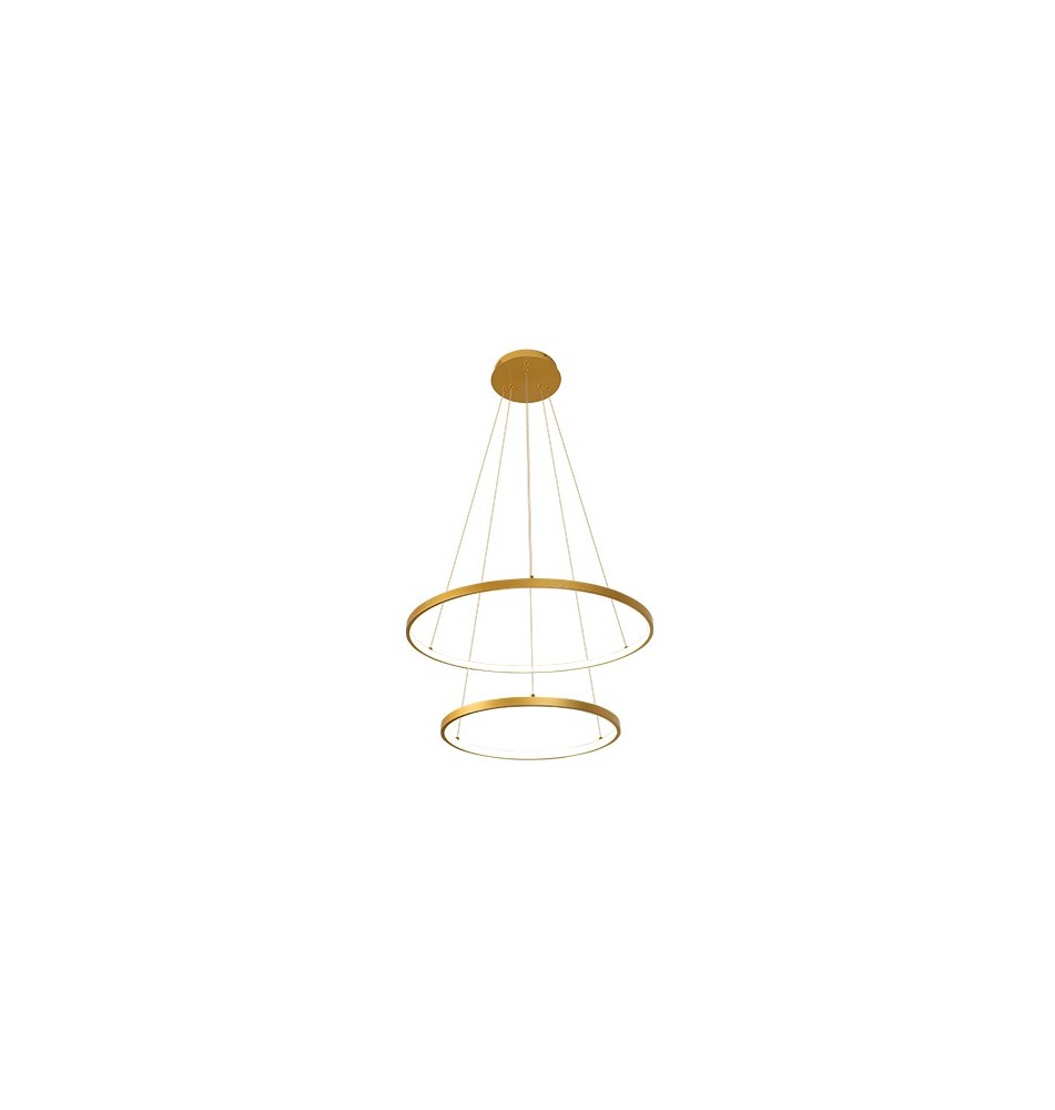 Galaxis Lynx 40/60 cm 64W Gold LED Chandelier | LVT