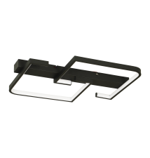 Żyrandol LED Moris 62x50x6cm 29W czarny 3CCT DIP