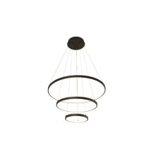 Żyrandol LED Galaxis Coma 20/40/60cm 77W czarny | LVT
