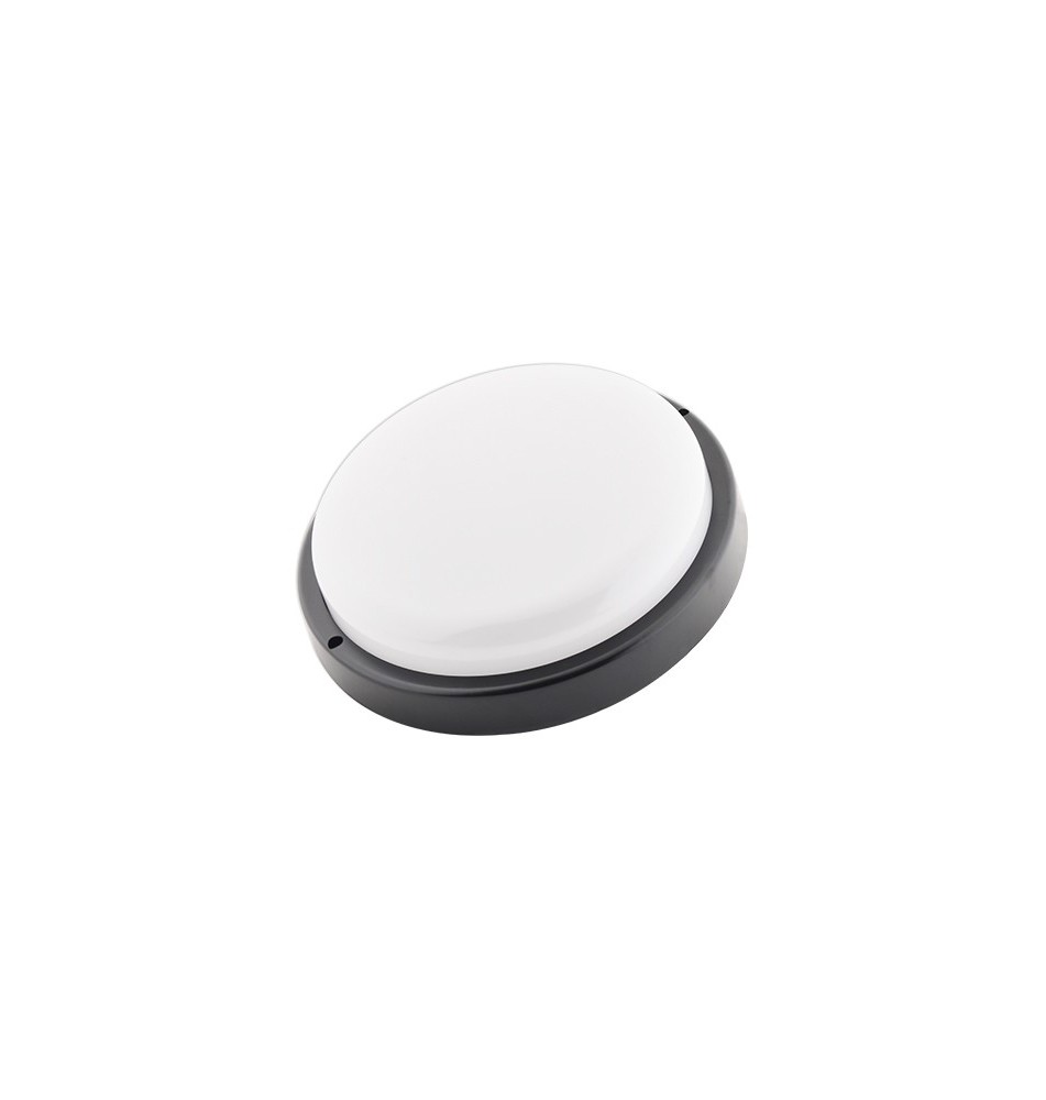 Lampa LED IP54 Maks okrągła 18W czarna | LVT
