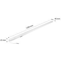 IP65 LED Lamp 120cm 36W 6500K | LVT