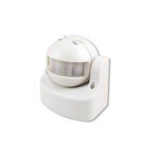 180' White PIR Motion Sensor, IP44 | LVT