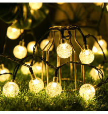 Girlanda LED solarna 20 LED 485cm okrągła