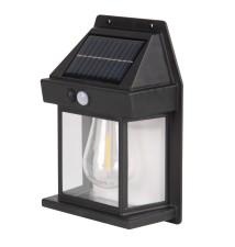 Lampa LED solarna czujnik ruchu i zmierzchu