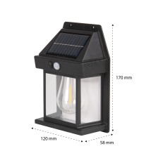 Solar-Powered LED Light with Motion and Twilight Sensors | LVT