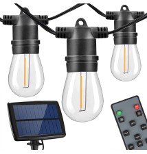 Girlanda LED solarna 10 LED 10m okrągła | LVT