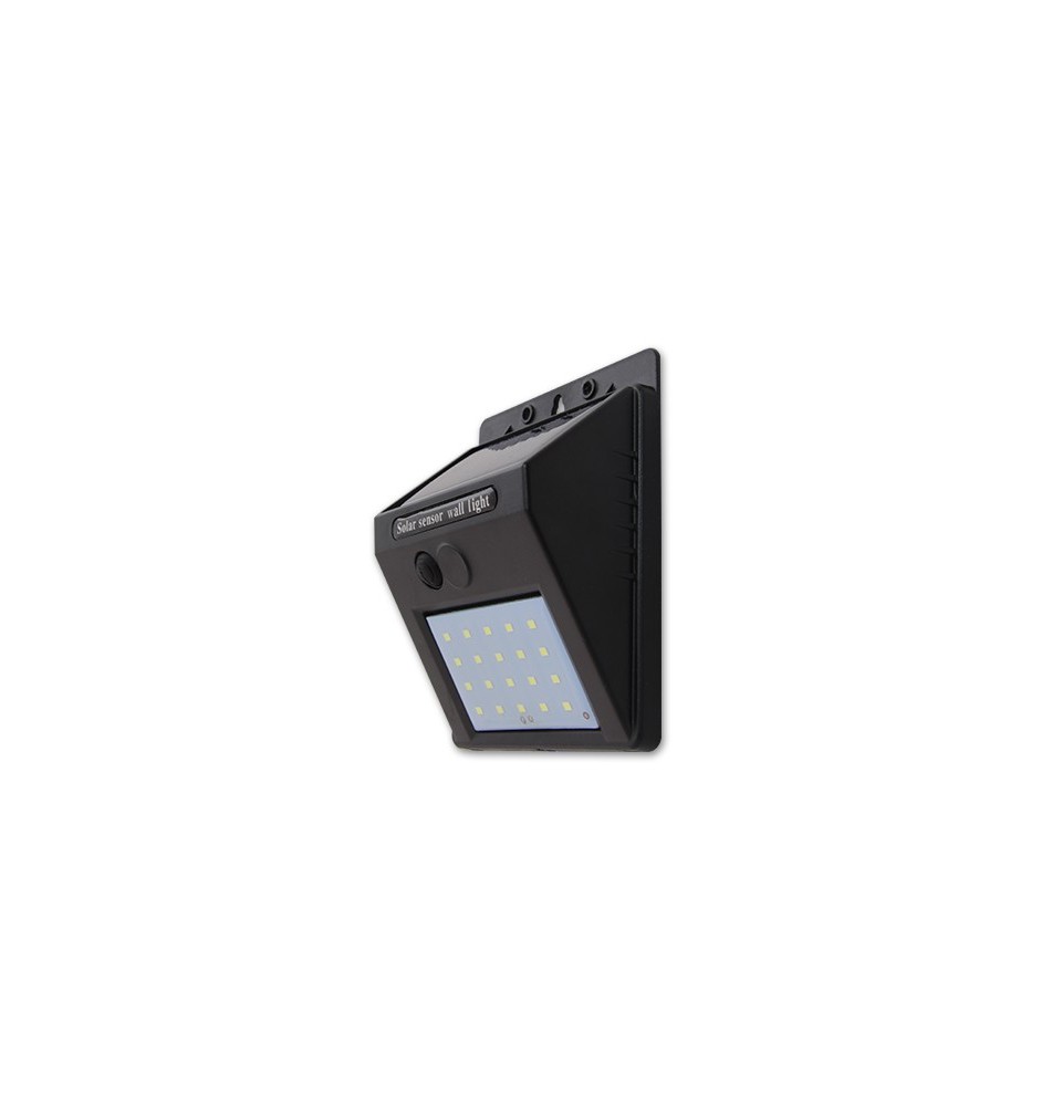 Lampa LED solarna 20xSMD czujnik zmierzchu | LVT
