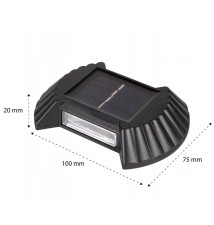 Lampa LED solarna Elewacyjna - 4 szt. | LVT
