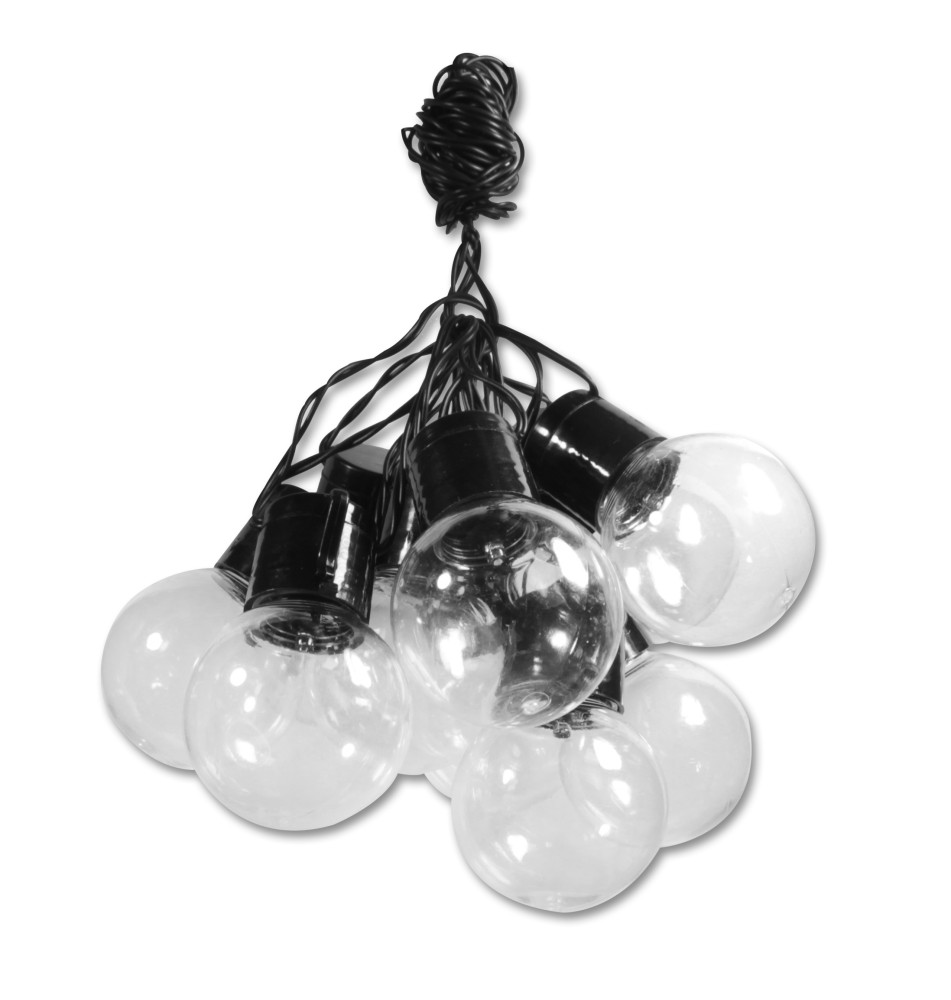 Girlanda LED solarna 10 335cm okrągła