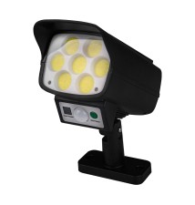 Solar-Powered LED Dummy Camera with COB LED and Motion Sensor | LVT