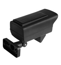 Lampa LED solarna atrapa kamery COB czujnik ruchu