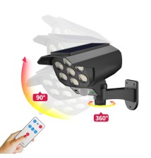 Lampa LED solarna atrapa kamery COB czujnik ruchu | LVT