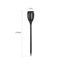 51 cm Solar LED Garden Torch Light | LVT