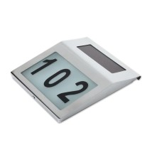Lampa LED solarna IP65 numer domu
