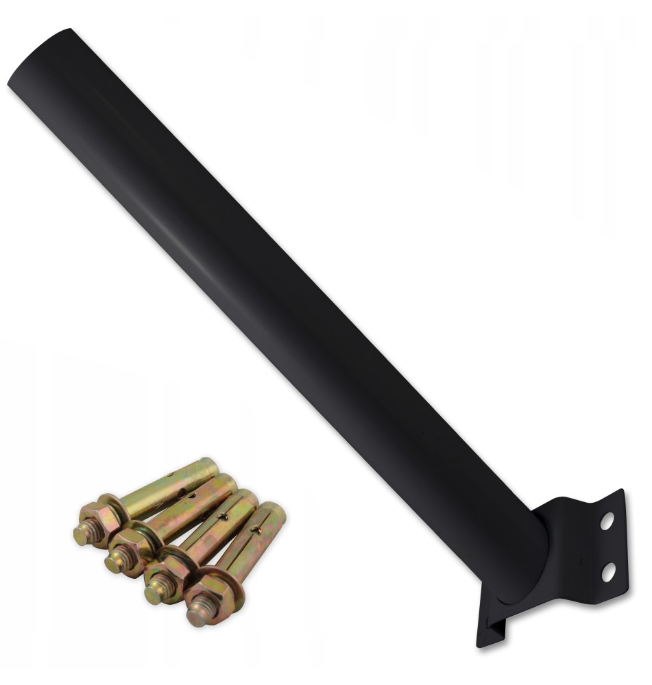 Uchwyt do lampy ulicznej czarny 58mm | LVT