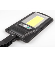 Lampa LED solarna Slim COB czujnik PIR pilot uchwyt | LVT