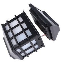 Lampa LED solarna kinkiet płomień