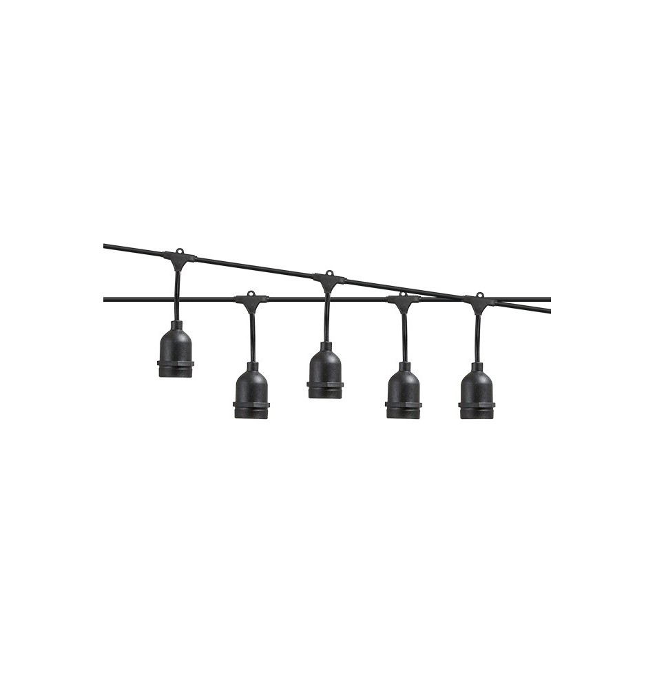 Girlanda LED 24V 15m 15x E27 | LVT