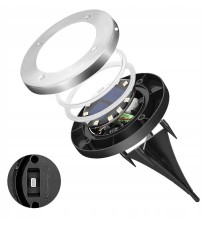 Lampa solarna LED 16xSMD wbijana ogrodowa - 4 szt. | LVT