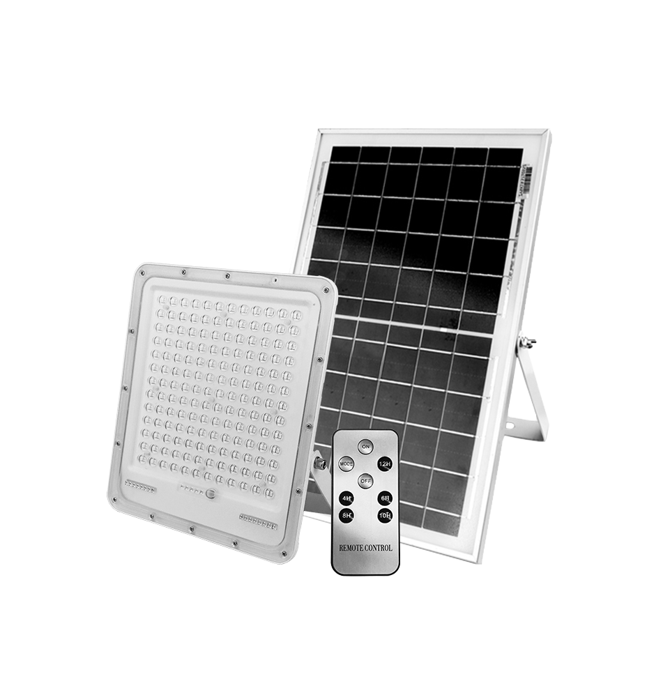 Naświetlacz LED solarny 230V hybrydowy 200W IP65