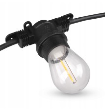 Girlanda LED 230V 5m 5x E27 typ 2 | LVT