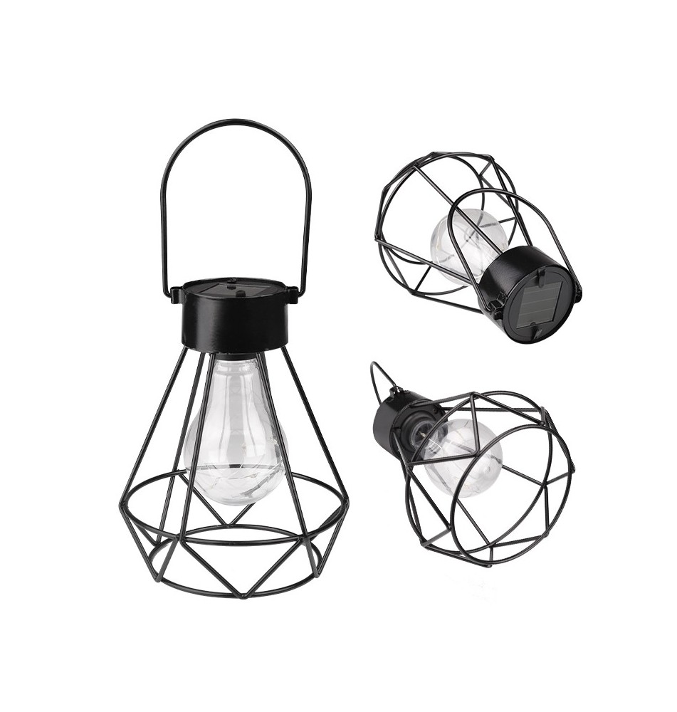 Lampa solarna LED ogrodowa diament