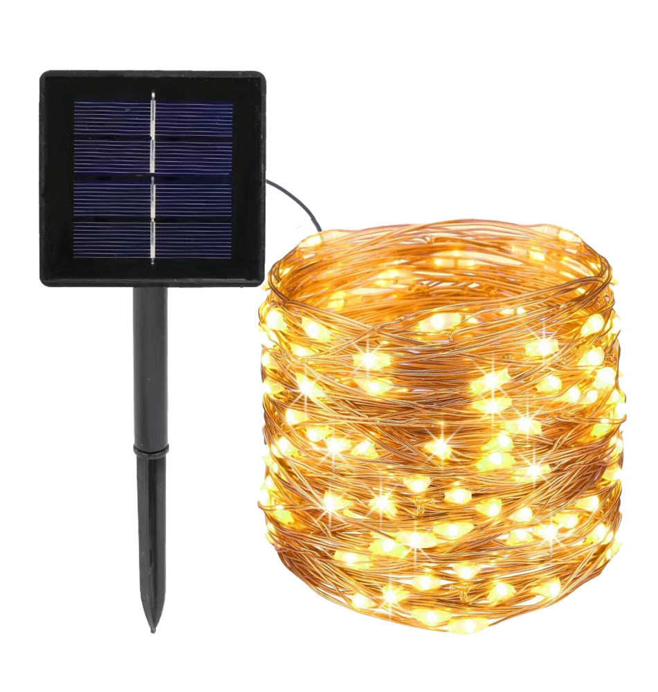Girlanda LED solarna 300 LED 3190cm linka