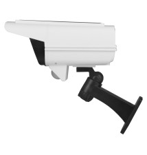 Lampa LED solarna atrapa kamery czujnik ruchu pilot