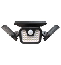 Naświetlacz LED solarny IP65 74xSMD PIR
