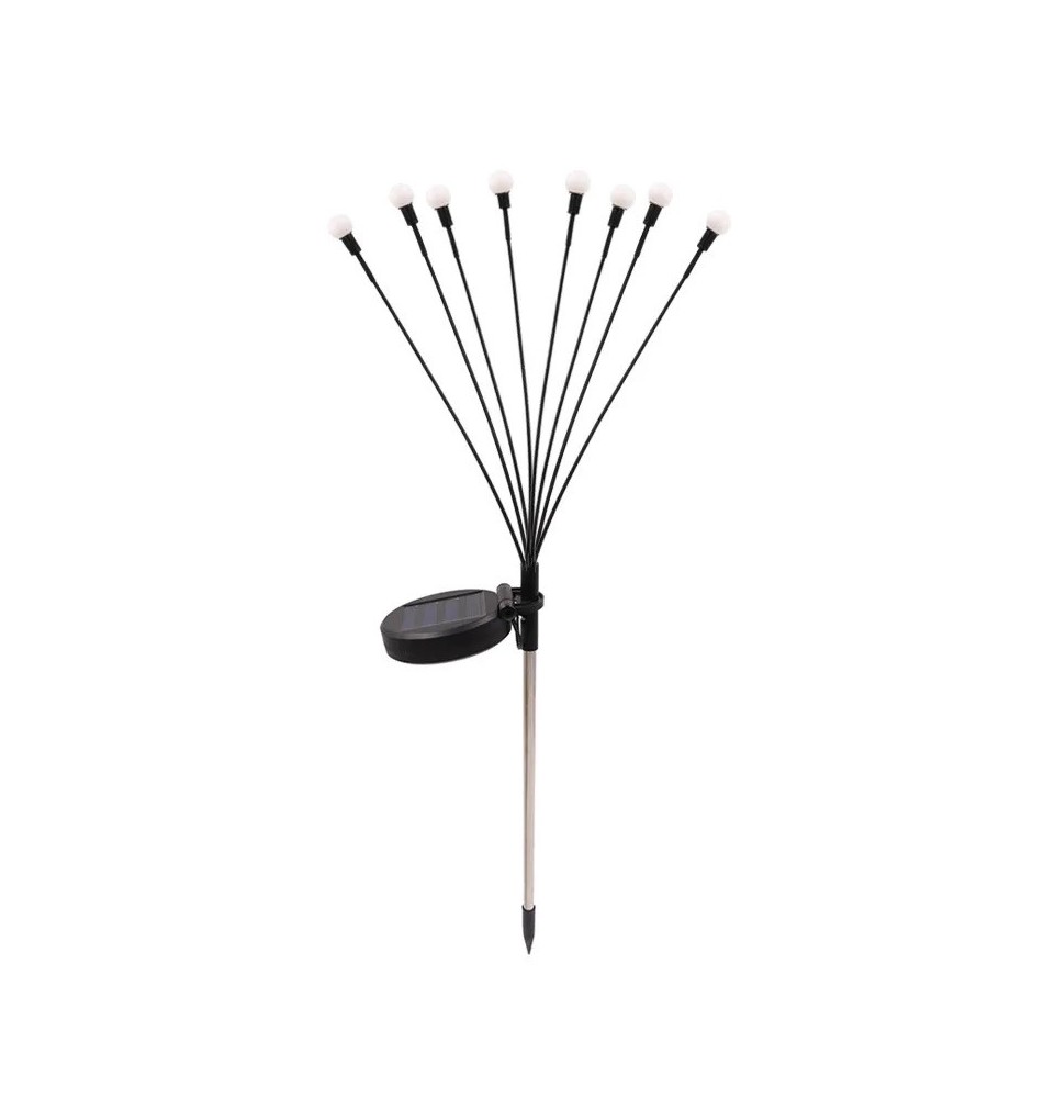 Solar-Powered LED Garden Stake Light, 8 LEDs, 73 cm | LVT