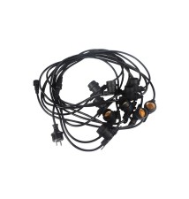 Girlanda LED 230V 10m 10x E27 H05RN-F