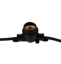 Girlanda LED 230V 10m 10x E27 H05RN-F