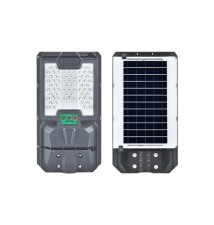 Lampa LED solarna uliczna Lix 100W IP65 6000K z pilotem | LVT