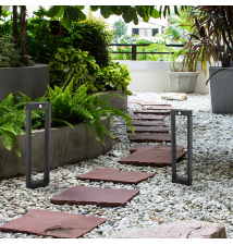 Lampa ogrodowa LED 1W Rio Solar 60cm stojąca PIR