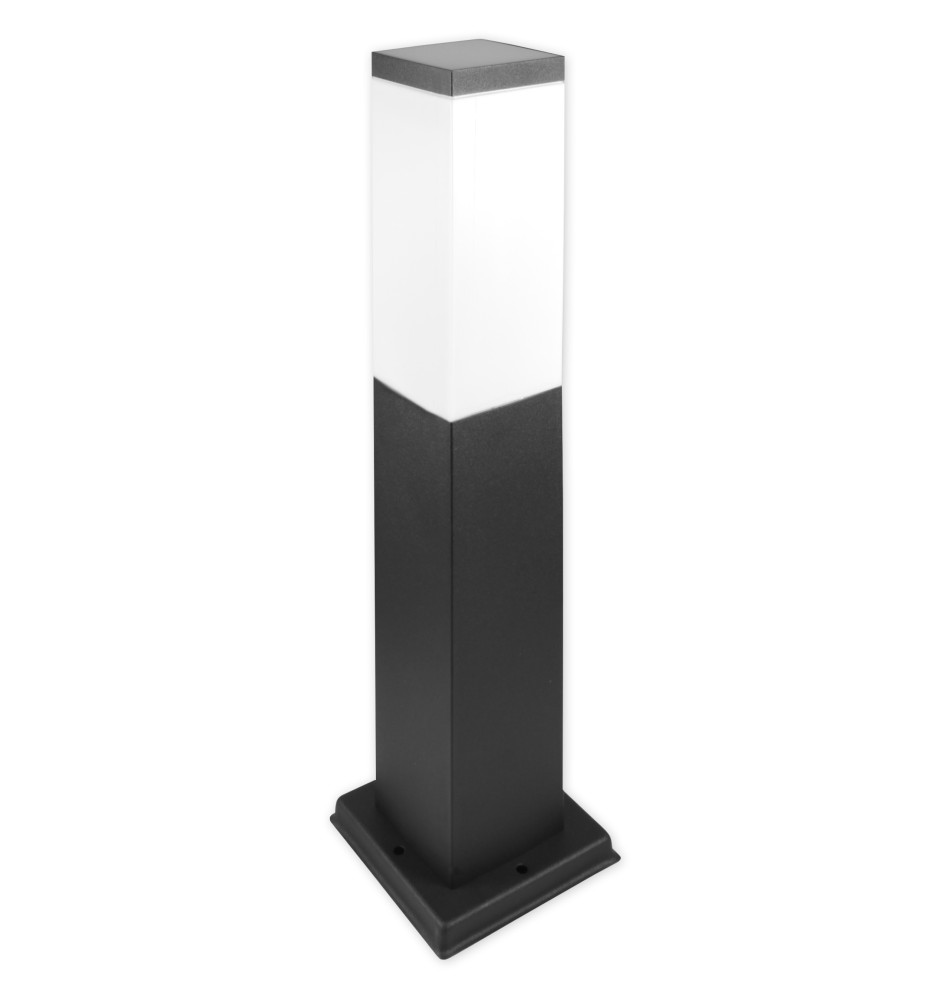 Lampa ogrodowa LED E27 Havana stojąca 45cm czarna | LVT
