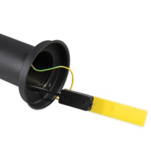 Lampa ogrodowa LED E27 Manila stojąca 45cm czarna