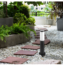 Lampa ogrodowa LED E27 Manila stojąca 45cm czarna