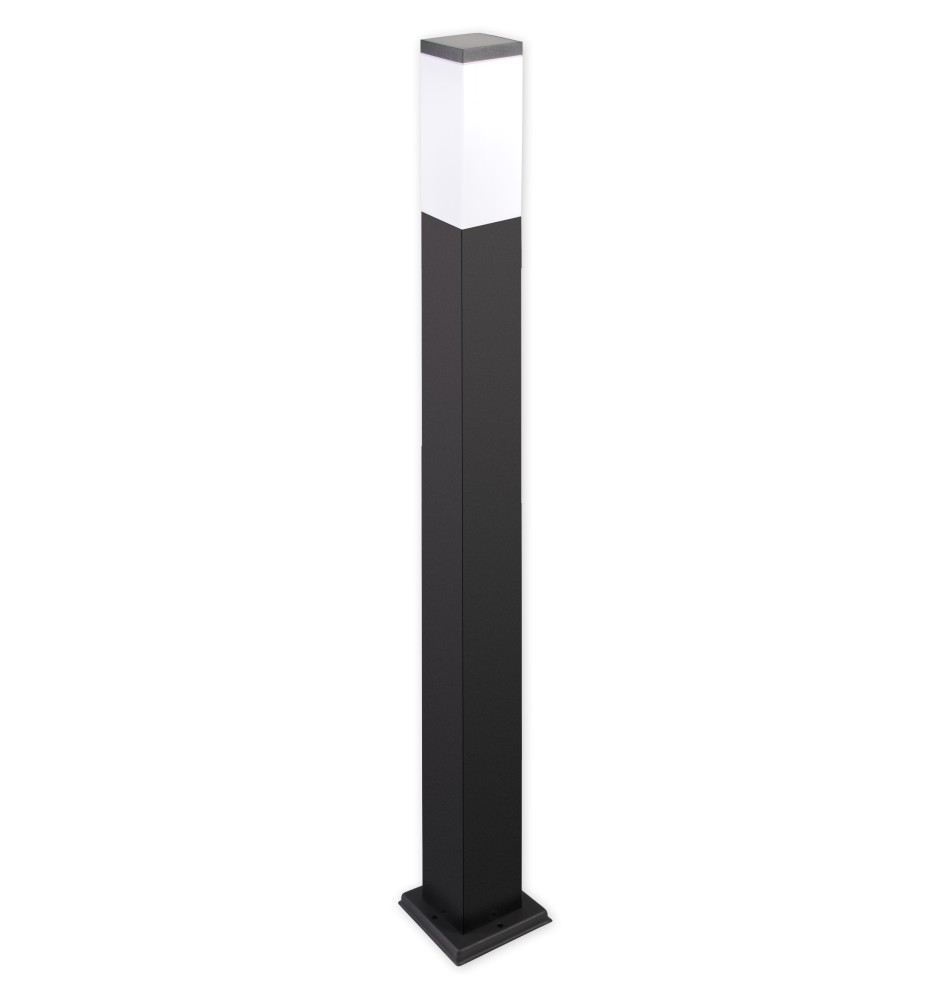 Lampa ogrodowa LED E27 Havana stojąca 80cm czarna | LVT