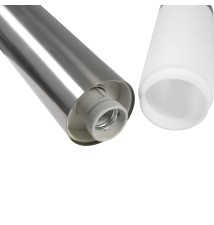 Lampa ogrodowa LED E27 Manila stojąca 65cm srebrna