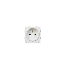 230V Outlet for Single French Frames, White | LVT
